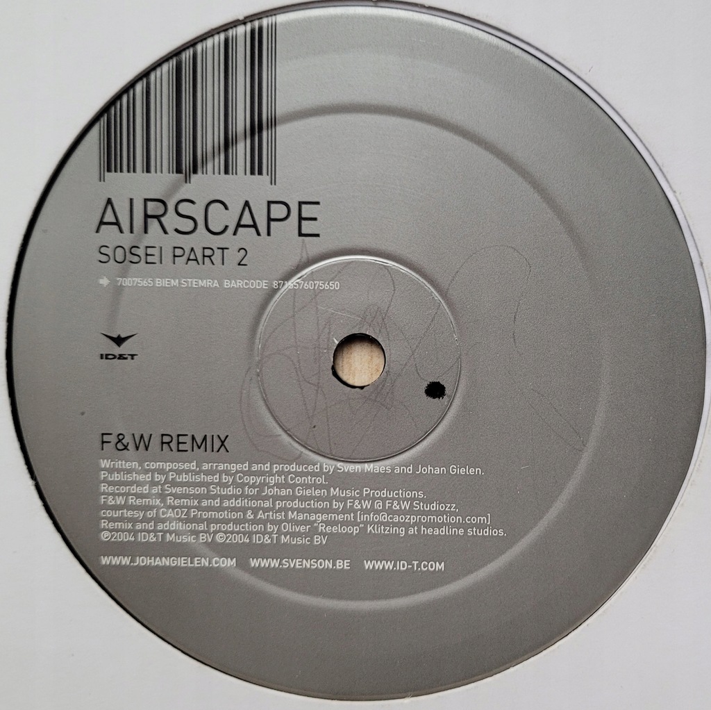 AIRSCAPE - Sosei part 2 / F&W REMIX SZTOS!!!