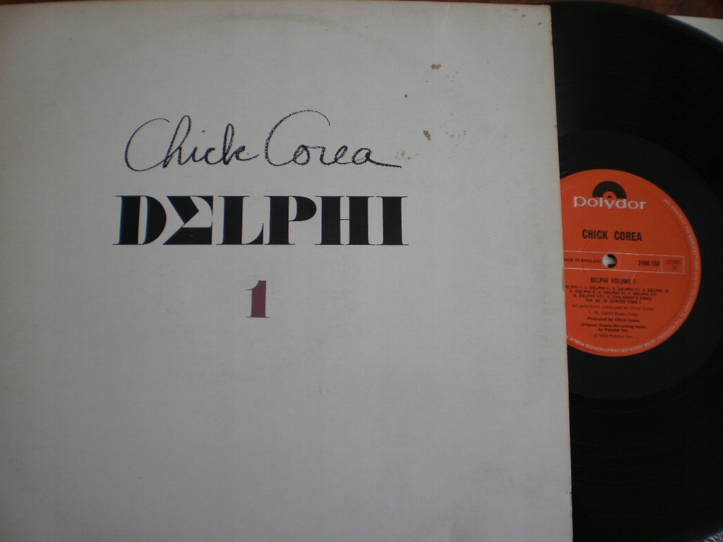 Chic Corea Delphi 1 I wyd. UK
