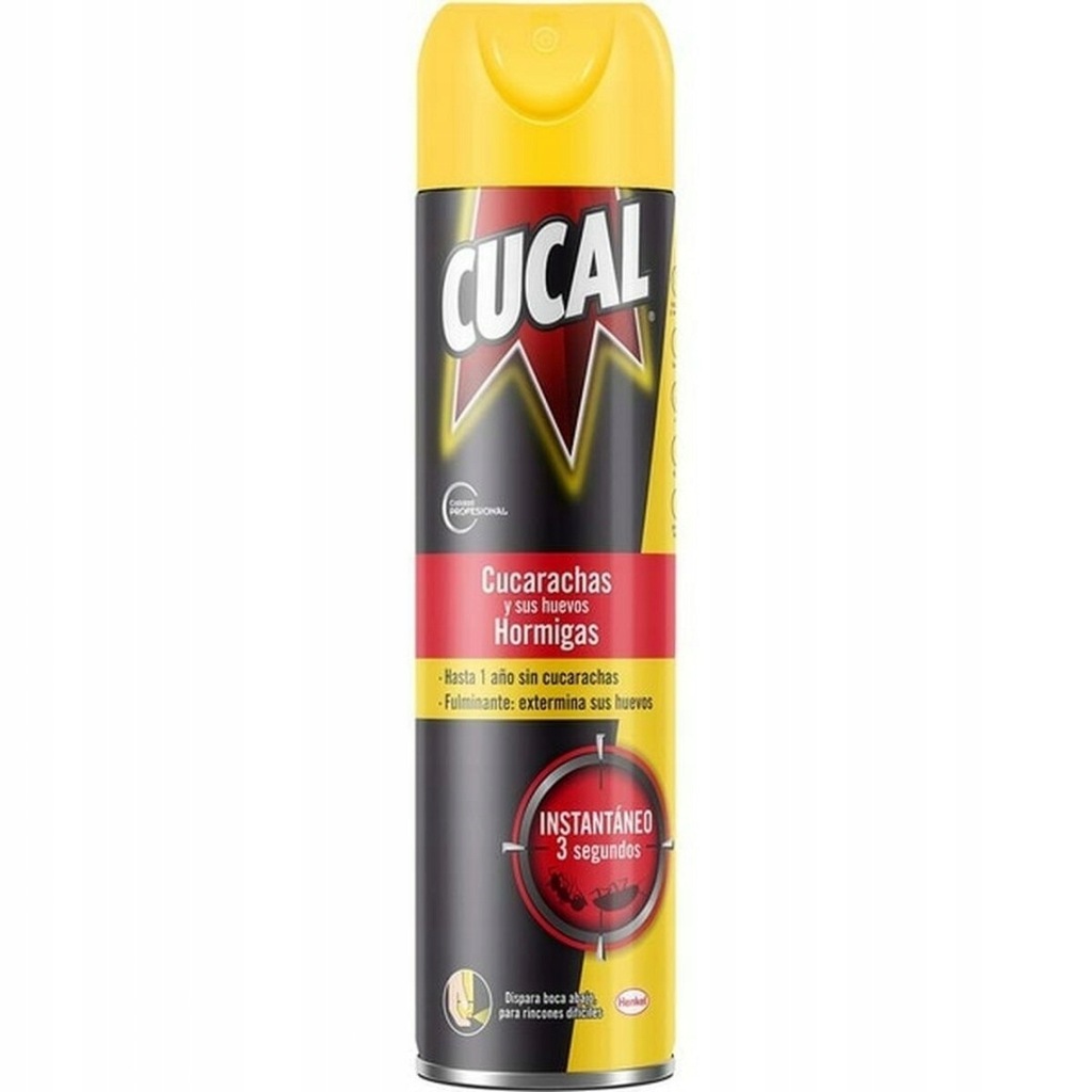 Środek owadobójczy Cucal 8436032711300 Metal (400 ml)