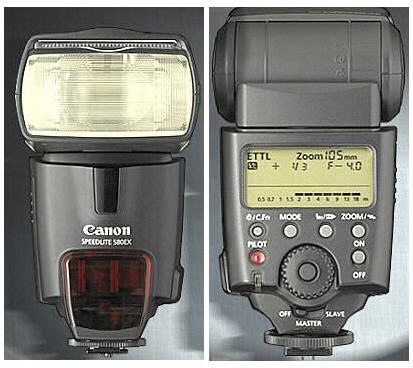 Canon Speedlite 580EX super stan