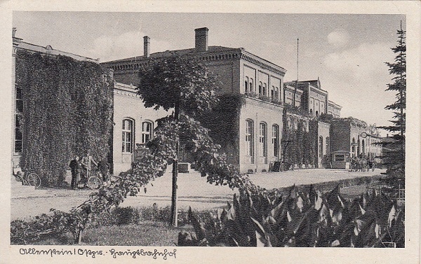 Allenstein- Olsztyn, Bahnhof