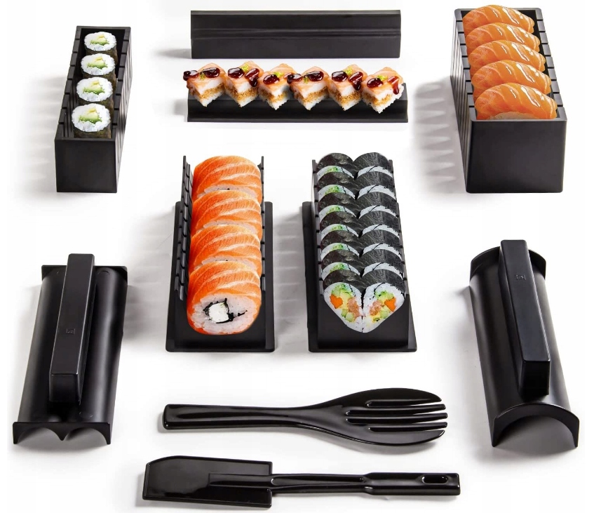 ZESTAW 10 FOREMEK DO SUSHI FORMA DO SUSHI KOMPLET