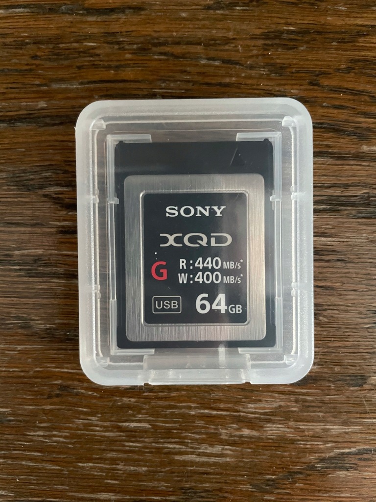 Karta pamięci XQD Sony 64 GB QDG64E-R