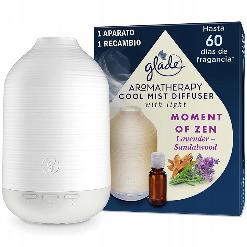 GLADE AROMATHERAPY elektryczny DYFUZOR odświeżacz - 13098490496 ...