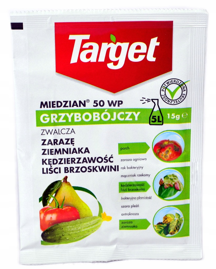 Target Miedzian 15g oprysk na pomidory choroby