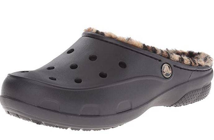 Klapki CROCS FREESAIL LEOPARD ocieplane r 36-37