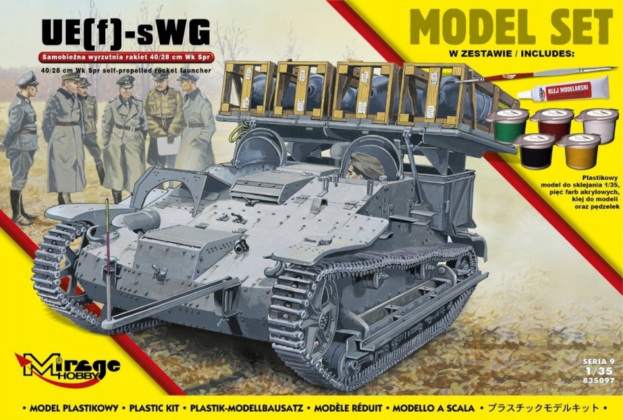 UEf-sWG Samobieżna Wyrzutnia Rakiet 40/28 cm Wk Sp