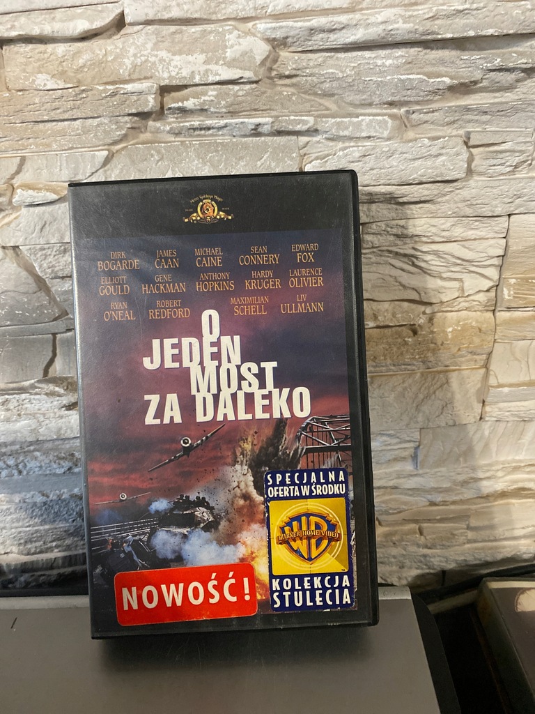 O Jeden Most za Daleko VHS Sean Connery/Michael Caine