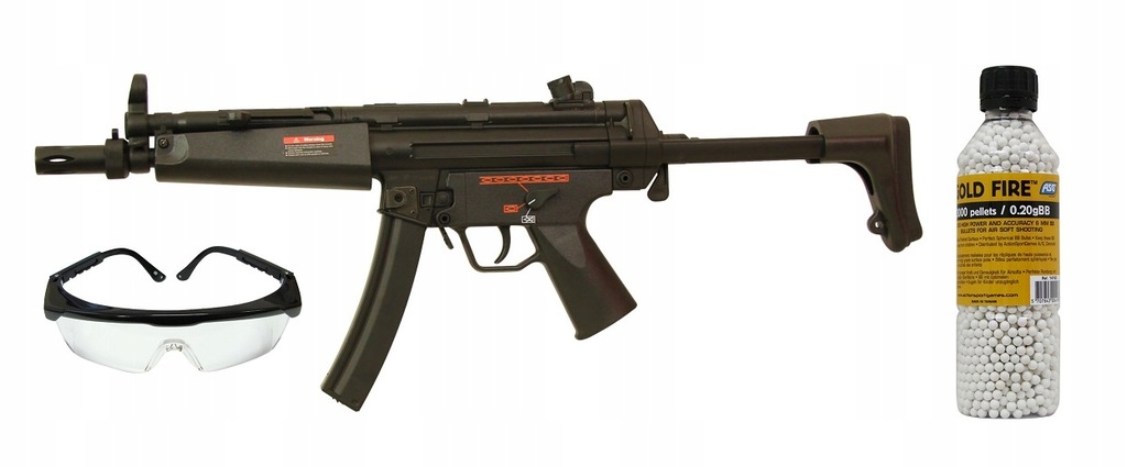 Pistolet maszynowy AEG B&T MP5A5 ZESTAW KULKI