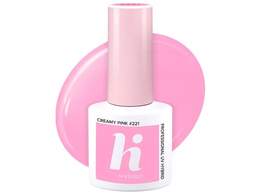 Hi Hybrid Lakier hybrydowy nr 221 Creamy Pink 5ml