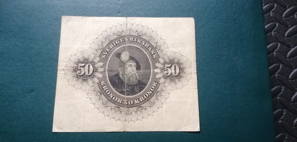 Szwecja 50 Koron 1959 piękny banknot