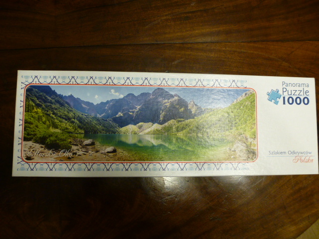 Puzzle panoramiczna Morskie Oko 1000 el.