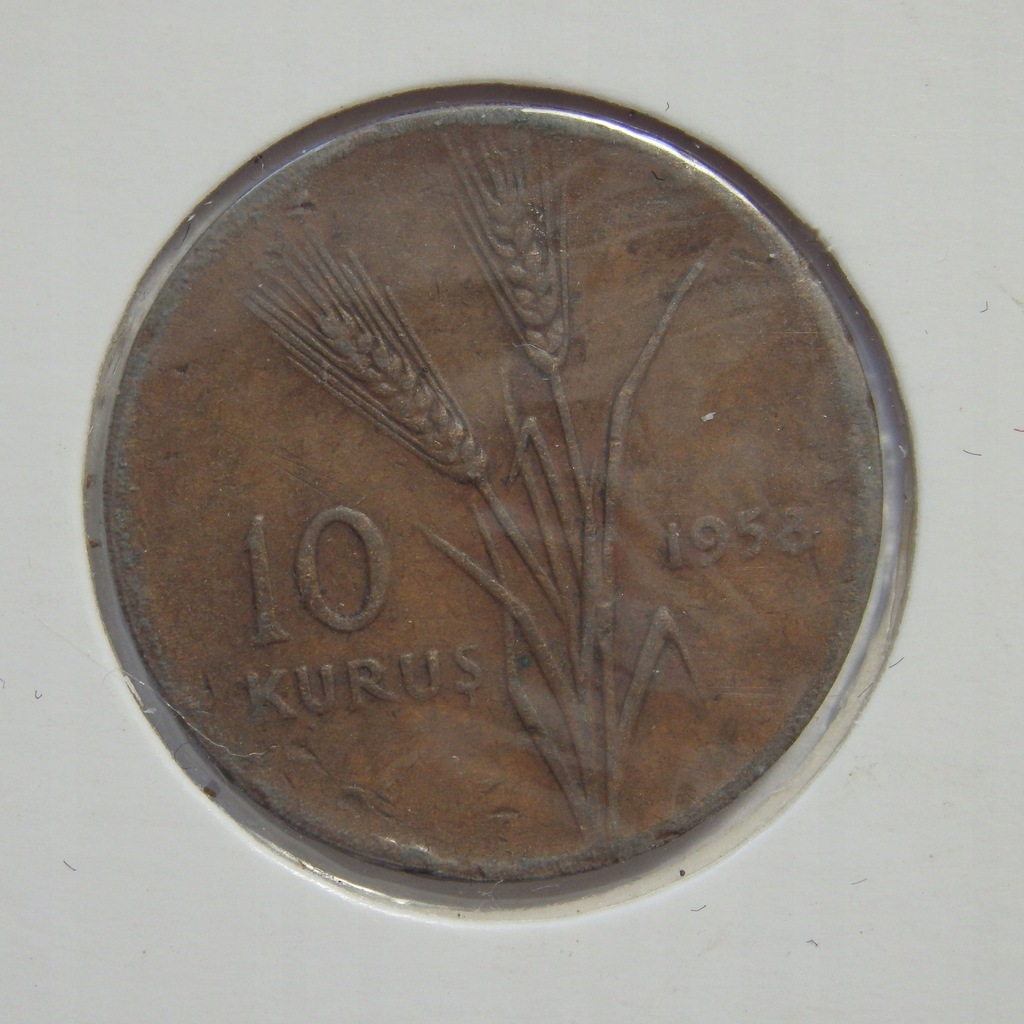 10 Kurus, Turcja, 1958r., X7885