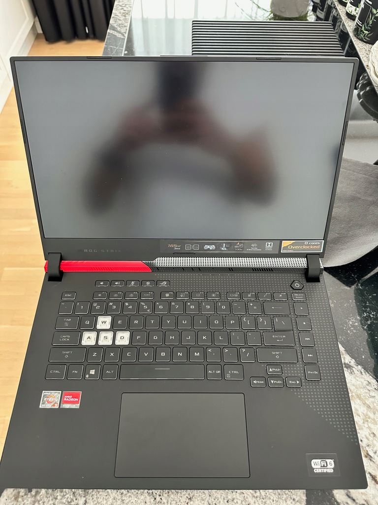 Laptop Asus Rog Strix G513QY 15,6 " AMD Ryzen 9 16 GB / 512 GB czarny