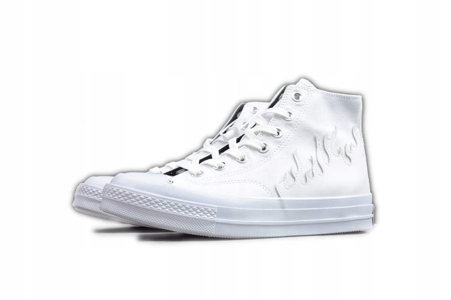 Sneaker Converse Espadrilles All Star Flame White