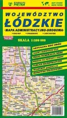 Województwo Łódzkie 1:200 000 mapa samochodowa Piętka 270487
