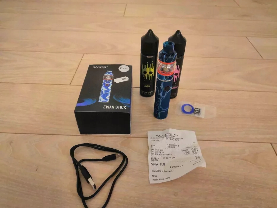 SMOK STICK EVIAN KIT TPD - używany 1 dzień!