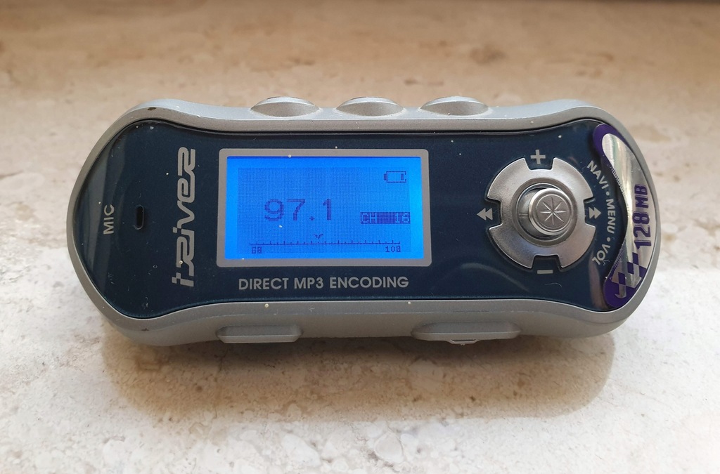 iRiver MP3 player IFP380T 128MB 8014477700 oficjalne archiwum