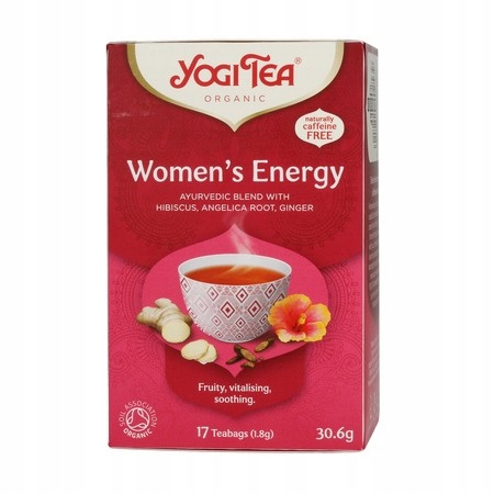 Yogi Tea - Women's Energy - Herbata 17 Torebek YOG