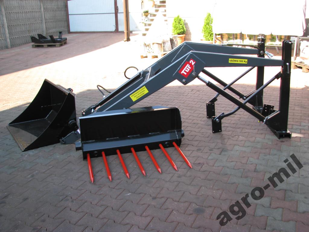 Ładowacz czołowy tur ursus MF255 C-360 mechaniczny