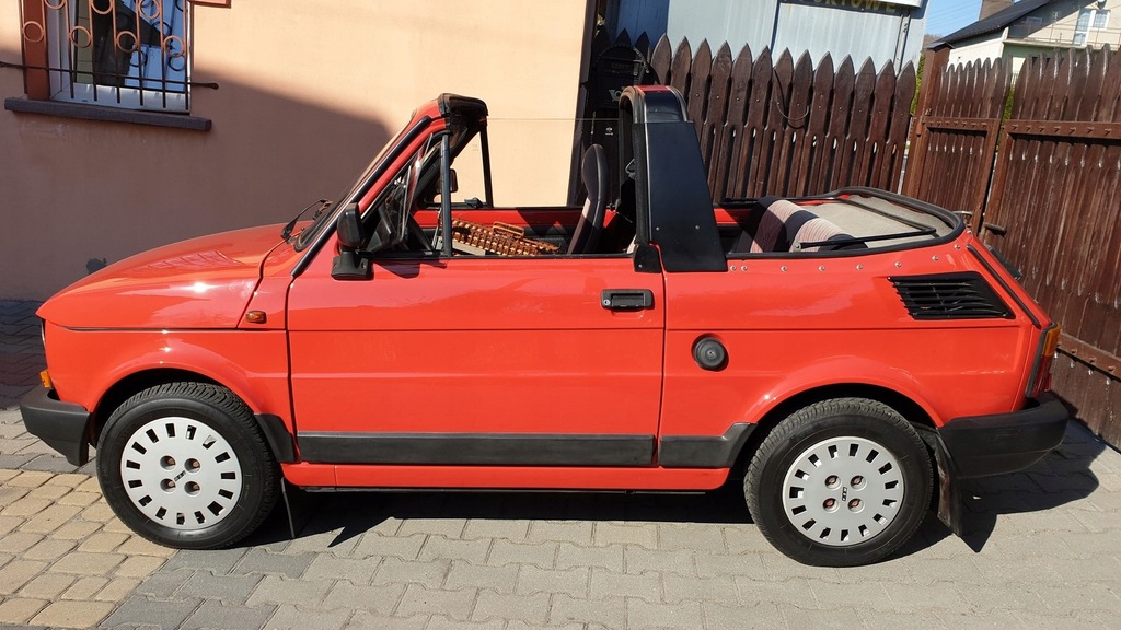 Fiat 126 Bosmal cabrio stan jak nowy fabryczny