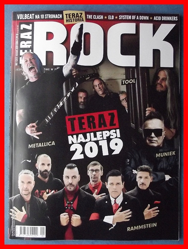 TERAZ ROCK - 1/2020 (203) - VOLBEAT, THE CLASH