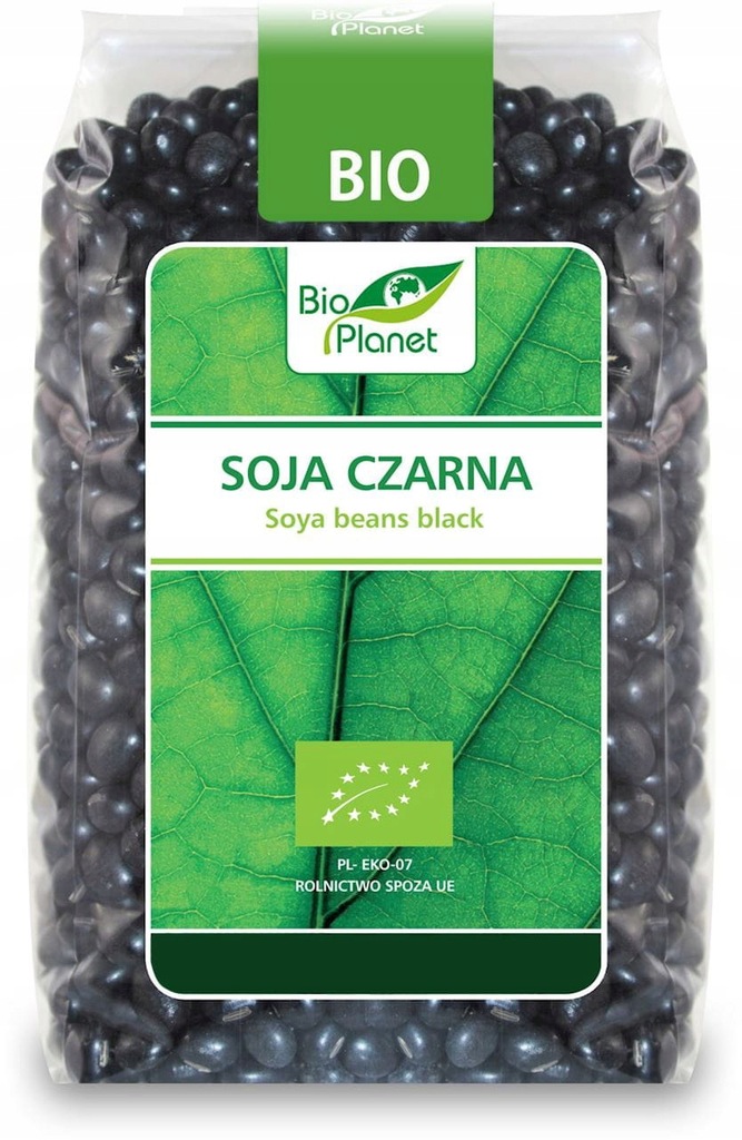 SOJA CZARNA BIO 400 g - BIO PLANET