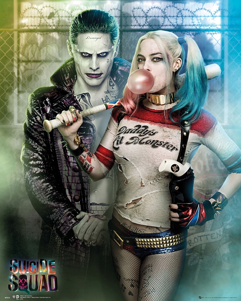 Legion Samobojcow Joker Harley Quinn Plakat 40x50 Oficjalne Archiwum Allegro