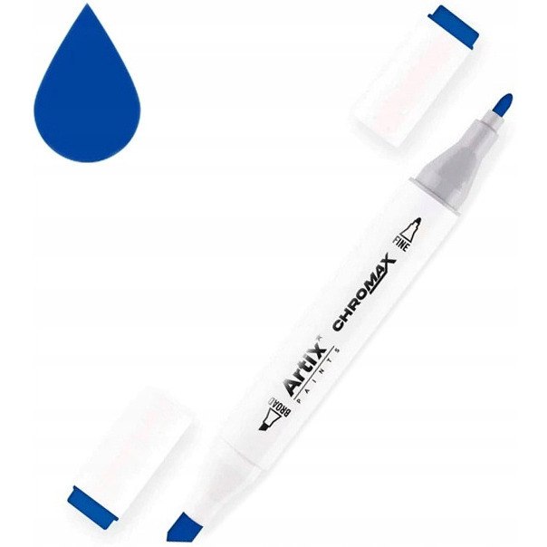 Marker alkoholowy dwustronny BRILLIANT BLUE PP915-74 ARTIX