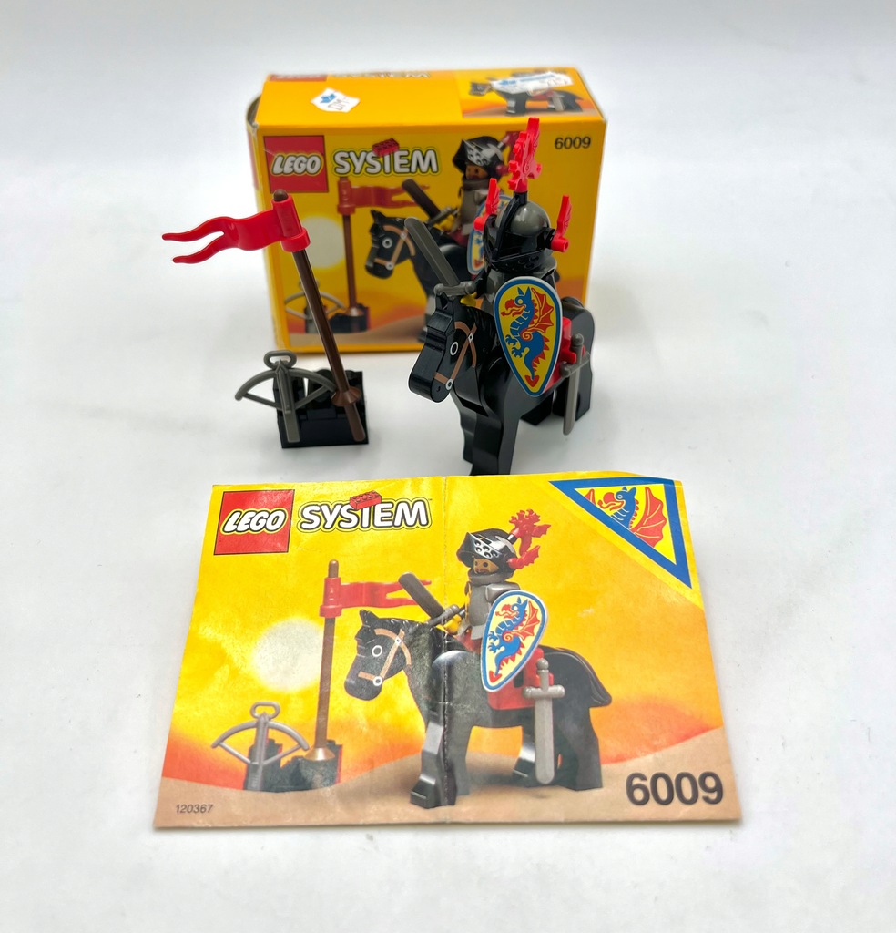 Lego 6009 Castle Black Knight BOX 11634573423 oficjalne archiwum