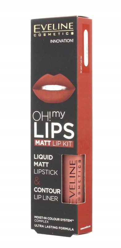 Eveline OH! My Lips Zestaw do makijażu ust nr 02