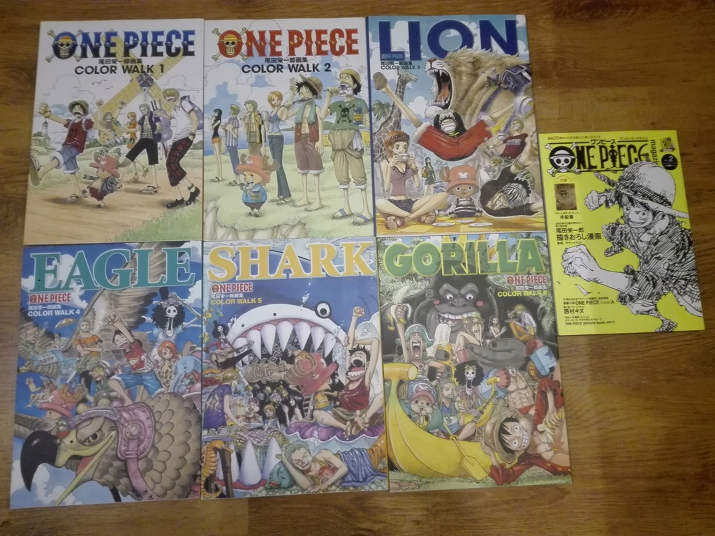 One Piece Color Walk 1 6 Gratis Op Magazine Oficjalne Archiwum Allegro