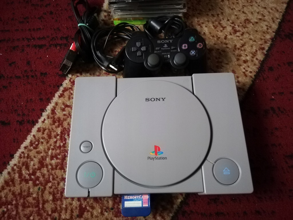 Playstation 1 PSX PS1 SCPH-9002 + GRY Przerobiona