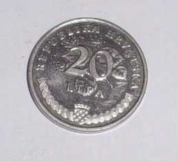 20 lipa Chorwacja Republika Hrvatska moneta 2009 r