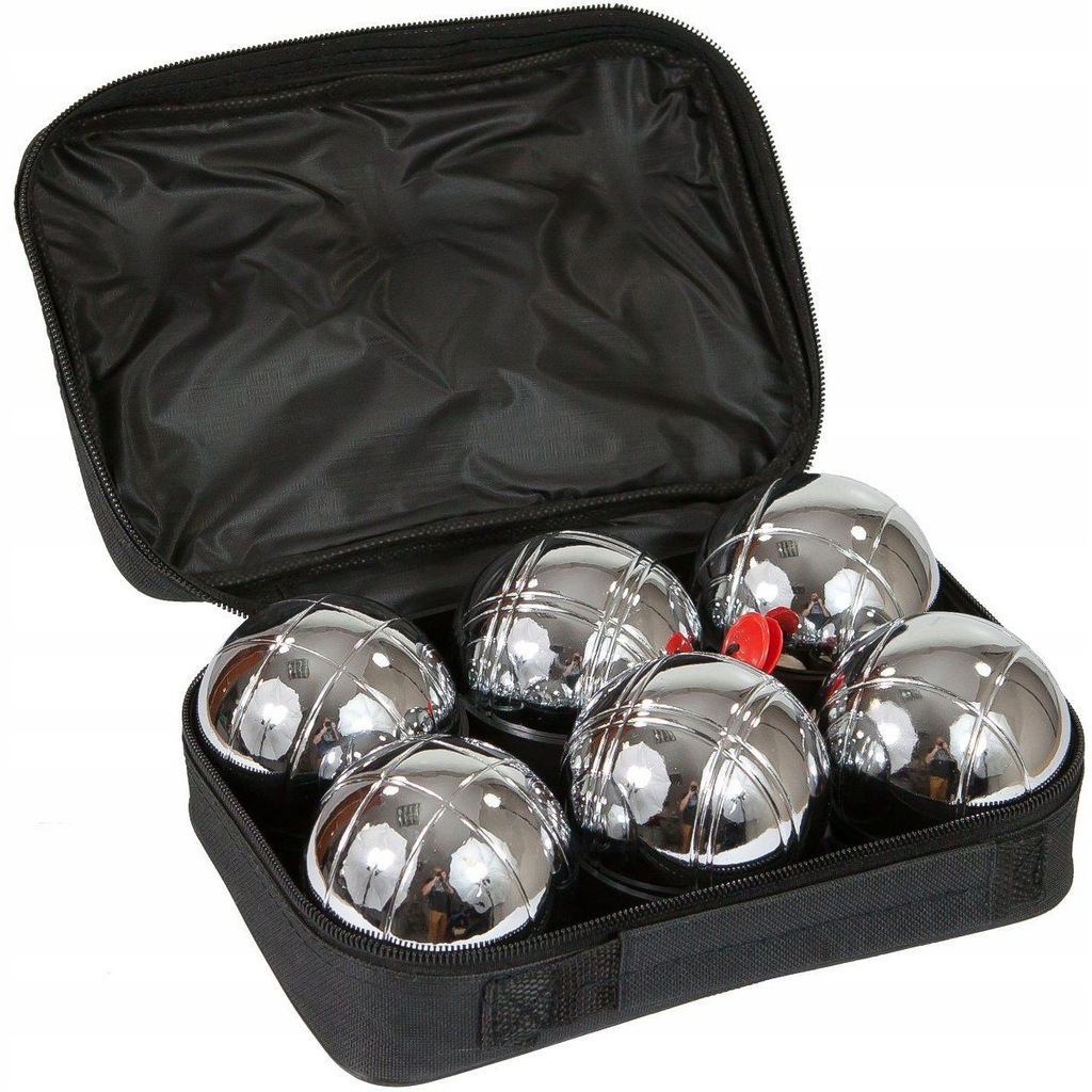 Gra BOULE kule BULE PETANQUE 6 kul zestaw OUTLET