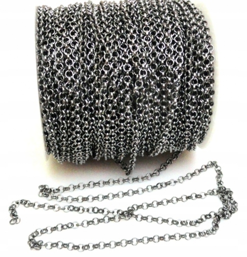 Łańcuszek rolo 4mm 1 metr
