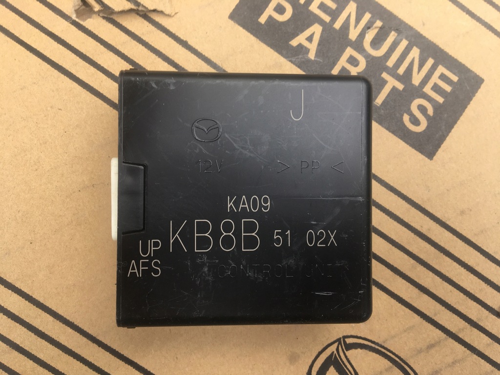 mazda cx5 moduł świateł AFS KB8B 51 02X 12748818710 oficjalne