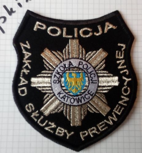 Naszywka Szkoła Policji w Katowicach