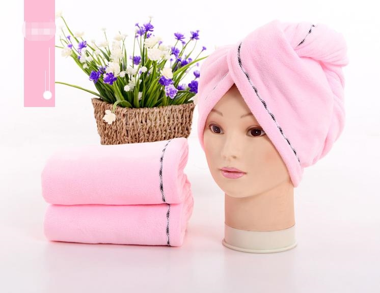 Superchłonny ręcznik do włosów, turban z mikrofibr