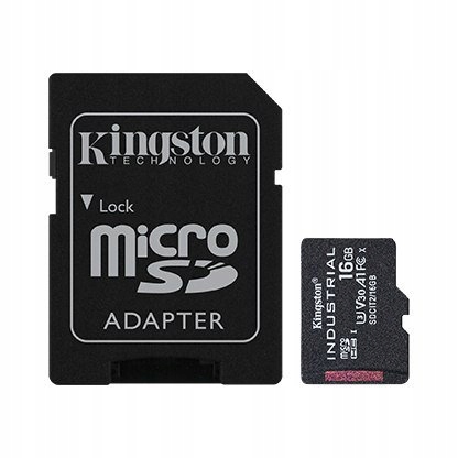 Kingston UHS-I 16 GB, microSDHC/SDXC Industrial