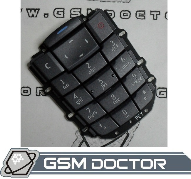 NOWA ORYGINALNA KLAWIATURA NOKIA 2600 GRAPHITE