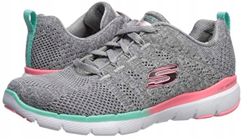 SKECHERS BUTY SPORTOWE SZARE SZNUROWANE 39 2BKL