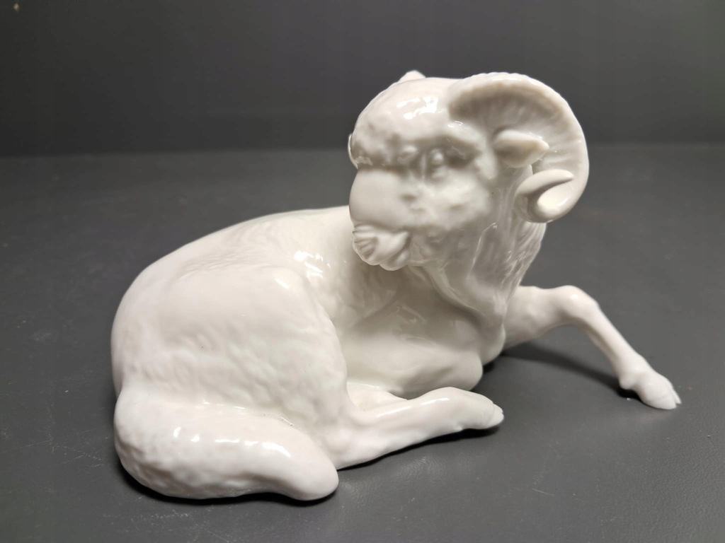 Piekny Allach Biała Baran