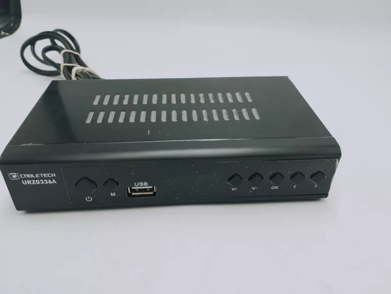 DEKODER DVB-T2 H.265 CABLETECH URZ0336A + PILOT