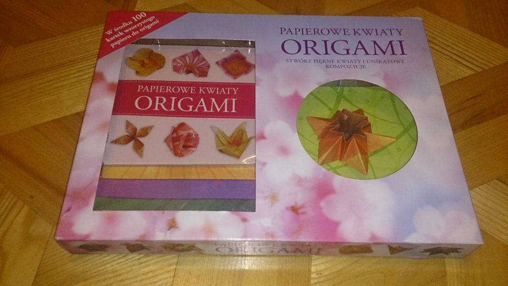 Zestaw startowy origami - kwiaty