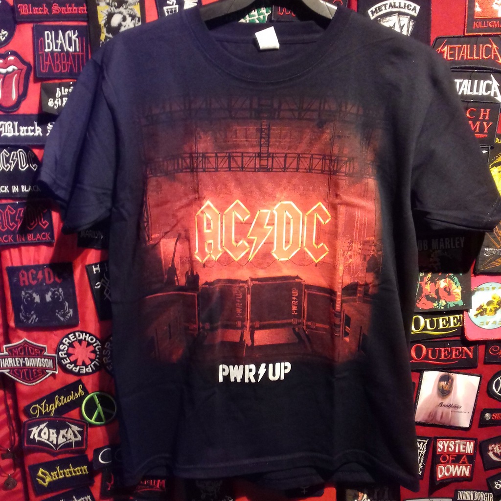 AC/DC ac dc PWR UP power koszulka t-shirt cd M XXL