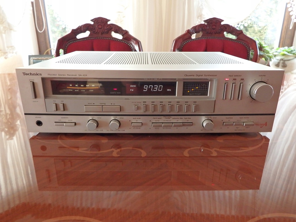 Amplituner Technics SA-424 2.0 srebrny