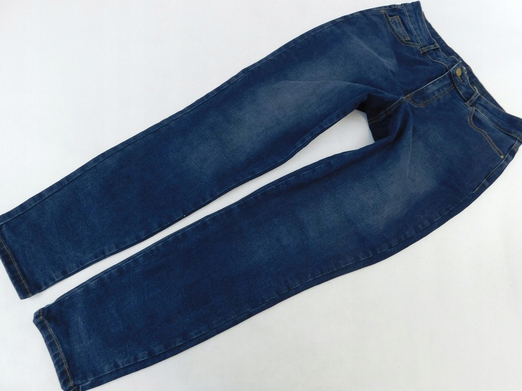 1802mk108 TU jeansowe SPODNIE skinny 40