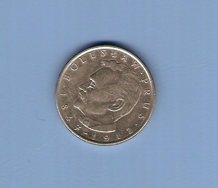 Moneta 10 zl. z 1976rBoleslaw Prus.