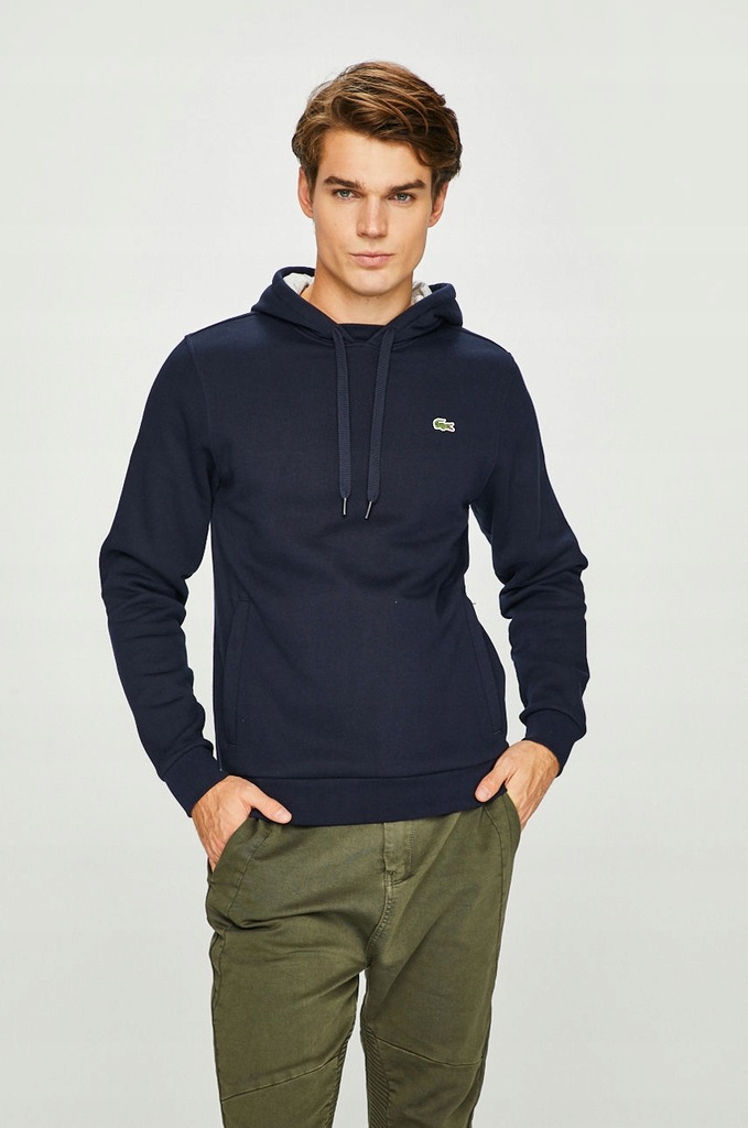 LACOSTE SPORT GRANATOWA BLUZA MĘSKA__XL_BI__VXD